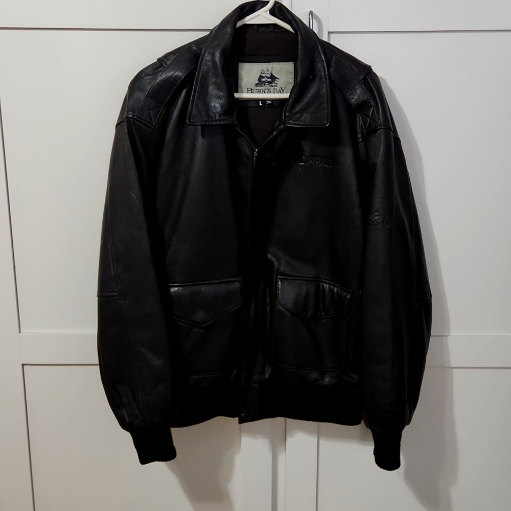Burk's Bay L Leather jacket